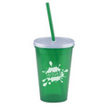 Pioneer 16 Oz. Insulated Straw Tumbler